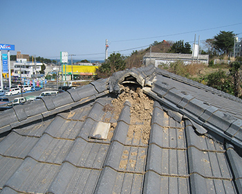 屋根工事（施工前）