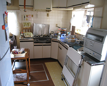 キッチン工事（施工前）